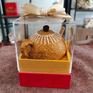 新会天马大红柑茶壶